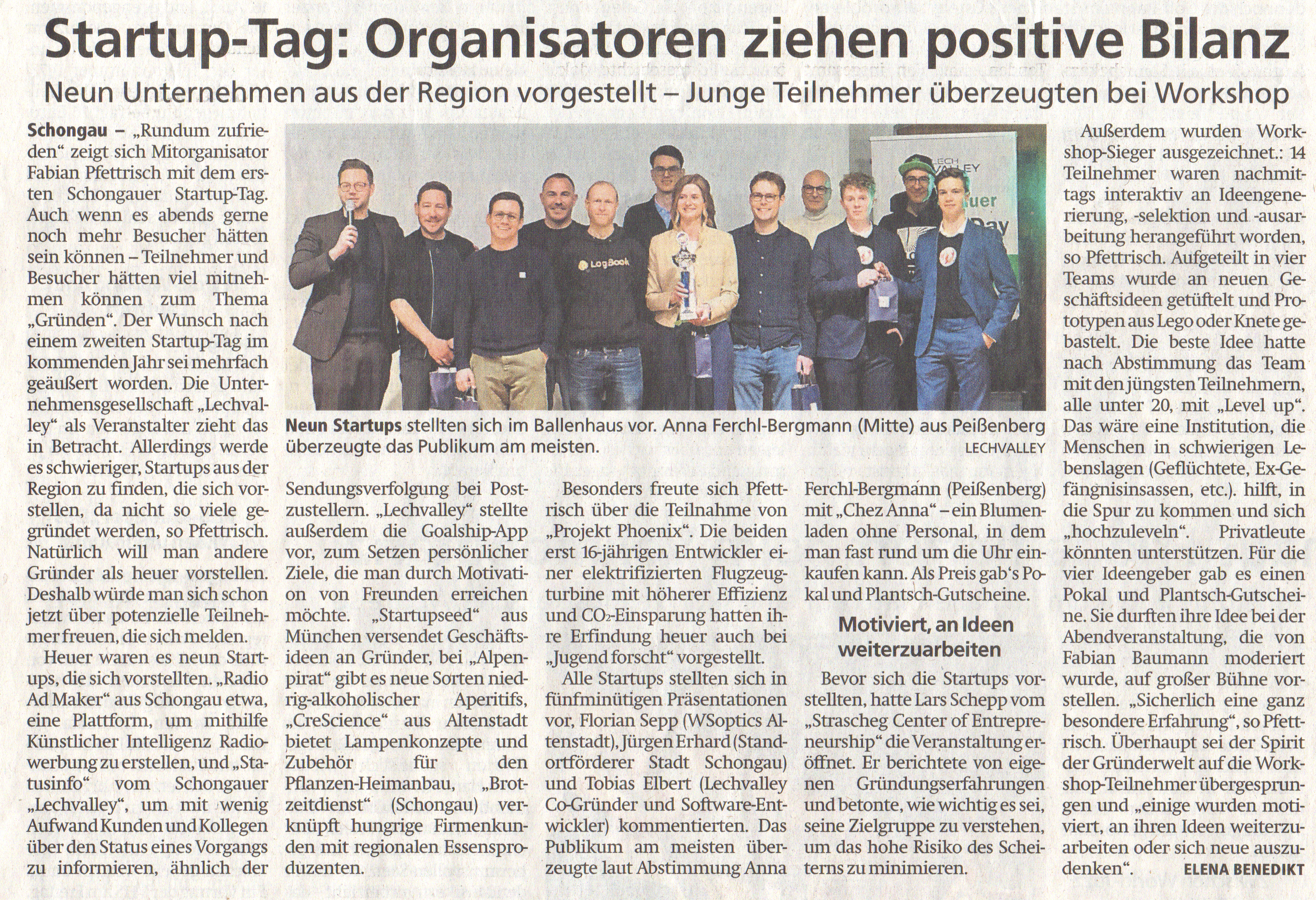 Artikel Schongauer Nachrichten April 25